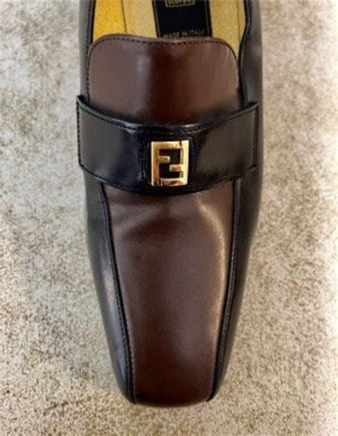 fendi mocassino con tacco bicolore|Mocassini per donna dei migliori brand .